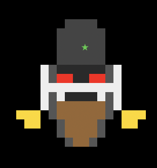 nutcracker terminal pixel art